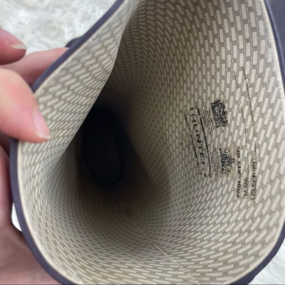 Hunter Original Tall Purple Matte Rain Boots - Picture 11 of 15